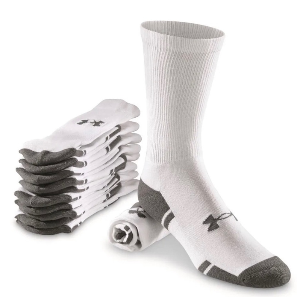 New Under Armour UA resistor 3.0 performance crew Socks - Picture 9 of 9